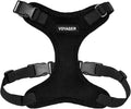 Voyager Step-in Pet Harness - All Weather Mesh, Adjustable Step in Harness for Cats and Dogs by Best Pet Supplies - Black, XS