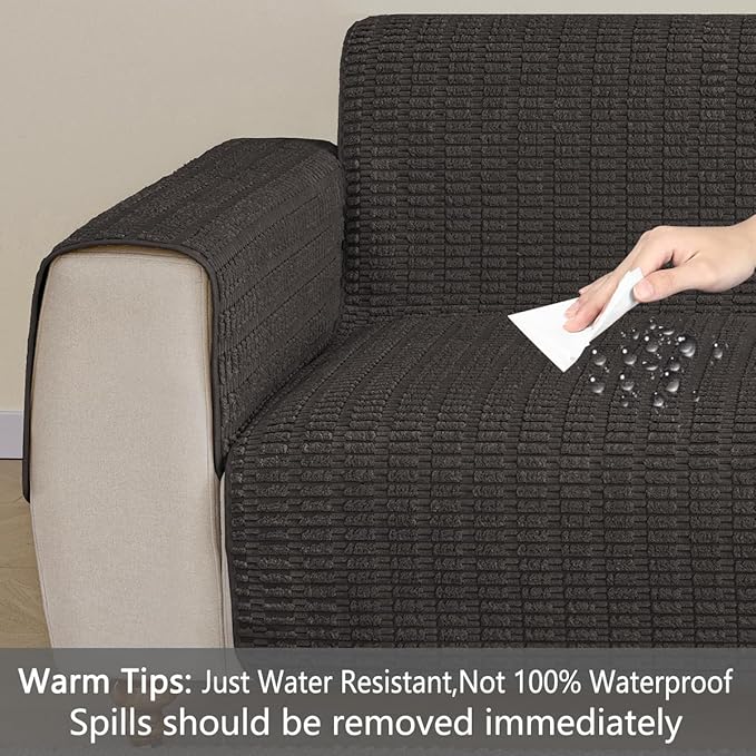 Muamar Dog Bed Cover Sofa Protector,Anti Slip Waterproof Sofa Covers for Living Room Couch Covers,Sofa Mat,Seat Cover, Dog Mat,Pet Pad for Furniture Bed Sofa Protector 1 Piece (60x82 inch, Coffee)