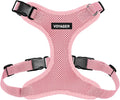 Voyager Step-in Pet Harness - All Weather Mesh, Adjustable Step in Harness for Cats and Dogs by Best Pet Supplies - Pink, XL
