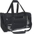 Soft-Sided Pet Carrier for Cats Small Dogs of 15 Lbs Medium Black