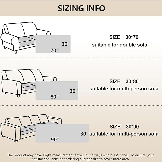 gogobunny 100% Double Sided Waterproof Dog Blanket Soft Pet Bed Cover Reversible Protect Furniture Couch Sofa Car for Puppy Cat Kids (Dark Beige/Light Beige, 30x80 Inch (Pack of 1))