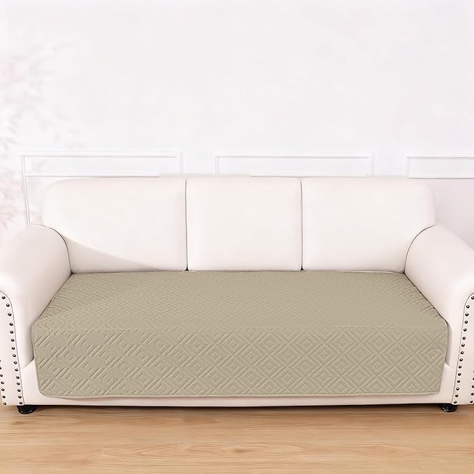 hyha Waterproof Dog Blanket, Soft Dog Bed Cover Pet Blankets, Waterproof Sofa Couch Cover for Dogs Washable, Reversible Pet Couch Covers for Sofa Furniture (40x80 Inch, Taupe/Beige)