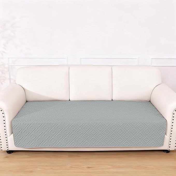 hyha Waterproof Dog Blanket, Soft Dog Bed Cover Pet Blankets, Waterproof Sofa Couch Cover for Dogs Washable, Reversible Pet Couch Covers for Sofa Furniture (40x80 Inch, Grey/Grey)