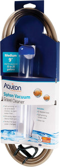 Aqueon Aquarium Siphon Vacuum Gravel Cleaner Medium - 9 Inches (Pack of 12)