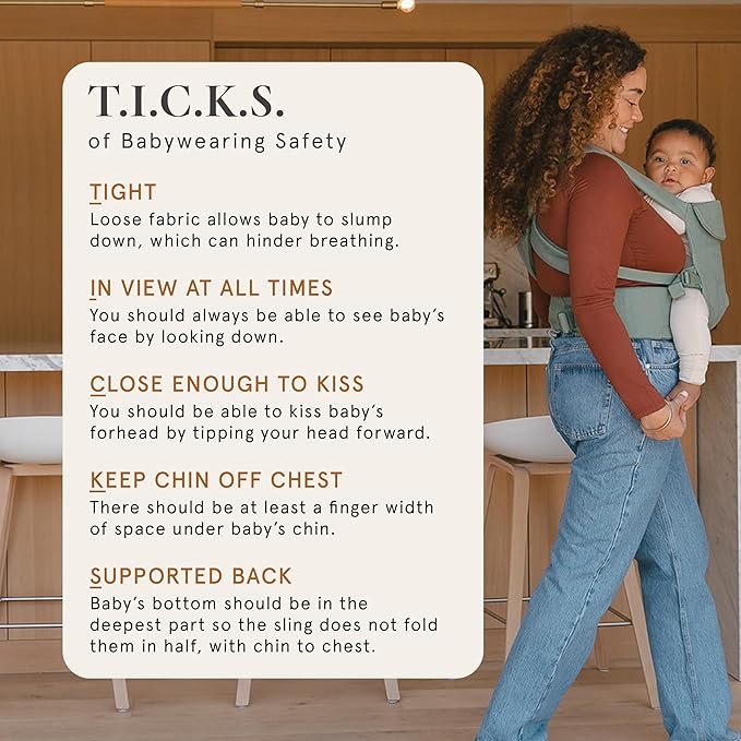 WildBird - Aerial Buckle Carrier - 2-24 Months - Standard (XS-XL) Treepie - Front or Back Carry - Cross Straps, Lumbar Support, Headrest - Hip Healthy - Baby Carrier, Baby Essentials, Amazon Exclusive