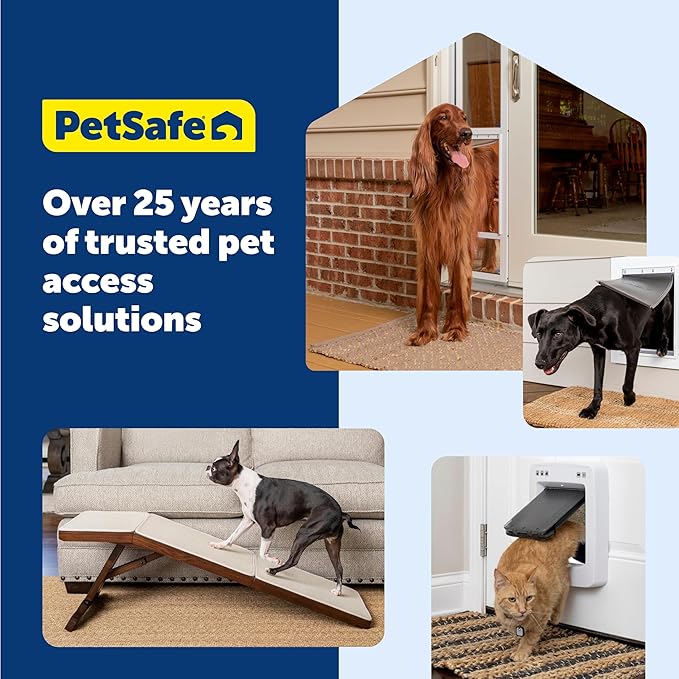 PetSafe SmartDoor Connected Pet Door Installation Adaptor - Allows for Installation in Metal, Glass & Walls - Minimizes Signal Interference - Weather-Resistant - Large