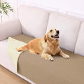 hyha Waterproof Dog Blanket, Soft Dog Bed Cover Pet Blankets, Waterproof Sofa Couch Cover for Dogs Washable, Reversible Pet Couch Covers for Sofa Furniture (40x80 Inch, Camel/Beige)