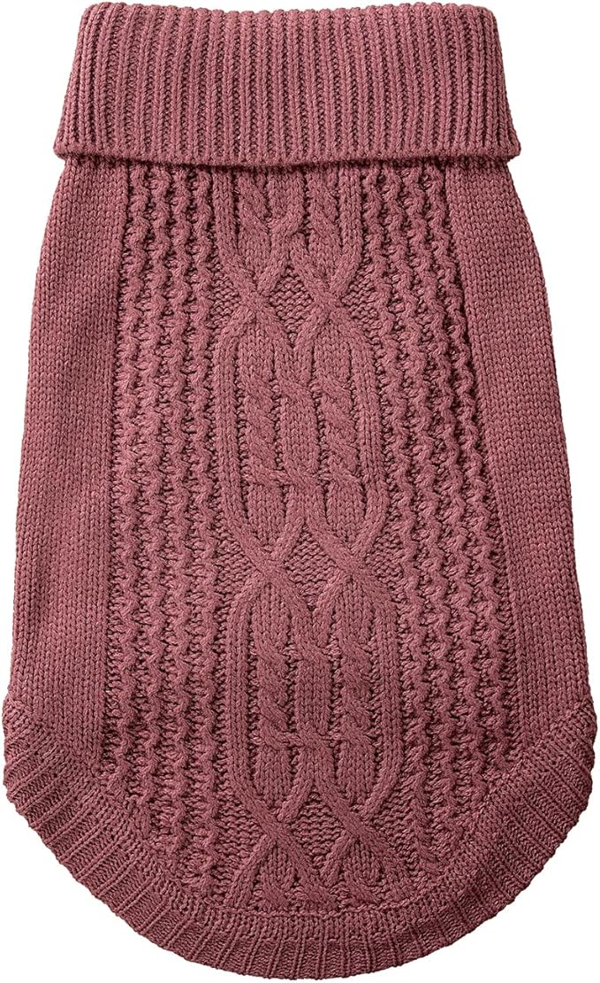 Stretchy Cat Sweater - 17 Colors & 6 Sizes | Snug Winter-Ready Knit for Boy/Girl Cats & Kittens (Maple Leaf Red, X-Small)