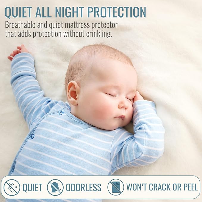 DMI Waterproof Mattress Protector and Mattress Cover, Soft, Encased Zippered Fit, Twin, Packaging may vary