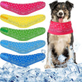 Talltalk 5 Pieces Dog Cooling Bandanas Neck Wraps Ice Scarf Pet Dog Cooling Collar Hunting Training Hiking Camping Accessories for Summer (Paisley,XL)