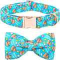 Lionheart Glory Easter Dog Collar - X-Small, Bowtie Design, Colorful Spring Collar for Puppies