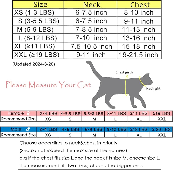 Tactical Cat Harness and Leash for Walking Escape Proof Breathable Mesh Fabric, Green Jungle Camo, Large, Adjustable Cat Walking Jackets, Padded Stylish Cat Vest