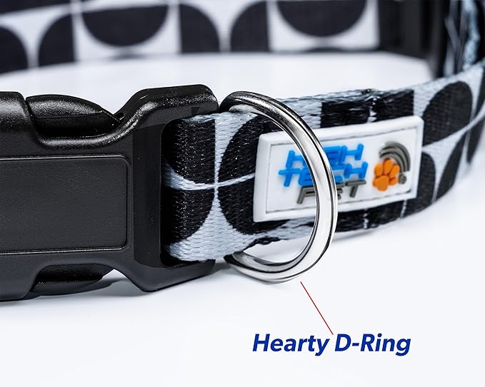 MS-5 Automatic Pet Door Collar, Genuine High Tech Pet Brand Dog Collar for Power Pet Doors - Deluxe Strap (Modern, Large) - DC-MDN-MS5-L