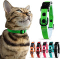 OutdoorBengal Green Cat Collar Breakaway, Soft Padding for Medium to Large Cats - Durable Heavy Duty Tactical Fabric, Comfortable, Quick Release Breakaway Cat Collars, No Bell Collar (Green, Adult)