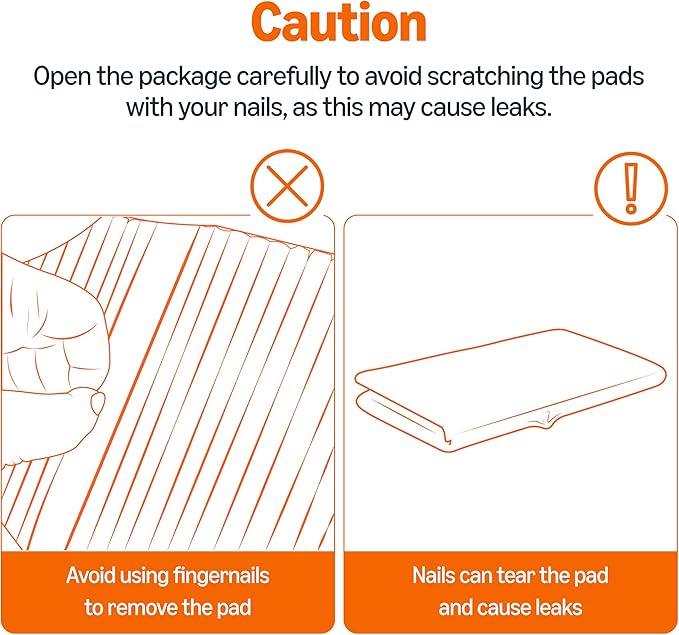 Amazon Basics Cat Pee Pads, Super Absorbent, Odor Control with Fresh Scent, Universal Fit for Litter Box, Multi Cat, Disposable, White/Purple, 100 Count