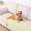 hyha Waterproof Dog Blanket, Soft Dog Bed Cover Pet Blankets, Waterproof Sofa Couch Cover for Dogs Washable, Reversible Pet Couch Covers for Sofa Furniture (40x70 Inch, Beige/Beige)