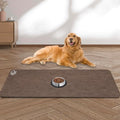 Large Pet Feeding Mat, 39.4" x 31.5" Absorbent Quick Dry Dog Mat for Food and Water Bowl, Non Skid Cat Bowl Mat, No Stains for Pet Water Dispenser Pet Supplies for Messy Drinkers