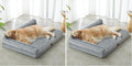 BFPETHOME Orthopedic Dog Bed for Large Dogs-Big Waterproof Sofa Dog Bed with Removable Washable Cover, Washable Pet Bed with Waterproof Lining and Nonskid Bottom,Pet Bed for Large Dogs (Pack of 2)