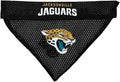Pets First NFL DOG BANDANA - JACKSONVILLE JAGUARS REVERSIBLE PET BANDANA. 2 Sided Sports Bandana with a PREMIUM Embroidery TEAM LOGO, Large/X-Large. - 2 Sizes & 32 NFL Teams available