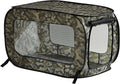 Beatrice Home Fashions Portable, Collapsible, Pop Up Kennel Travel Cat and Dog Crate, 36" L x 22" W x 22" H, Camo Green